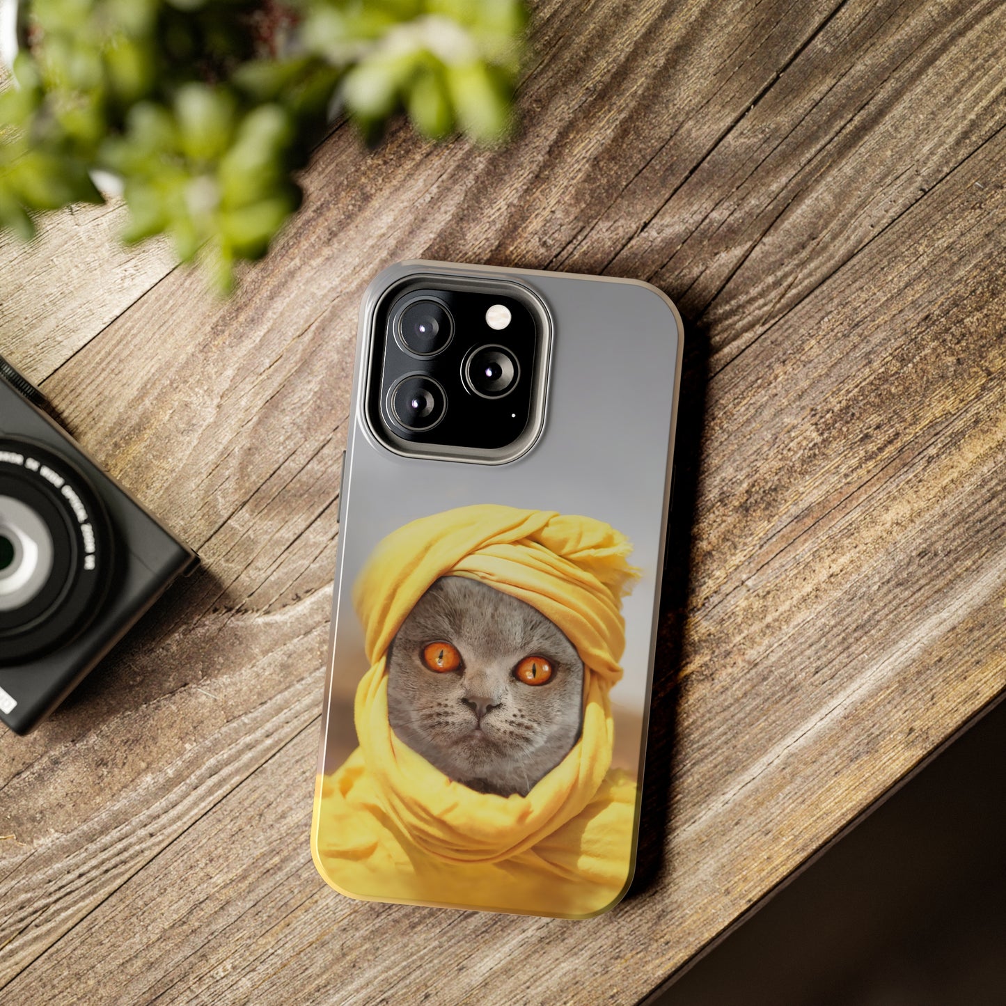 Protective iPhone Cases - Cat Man by Tegusuk