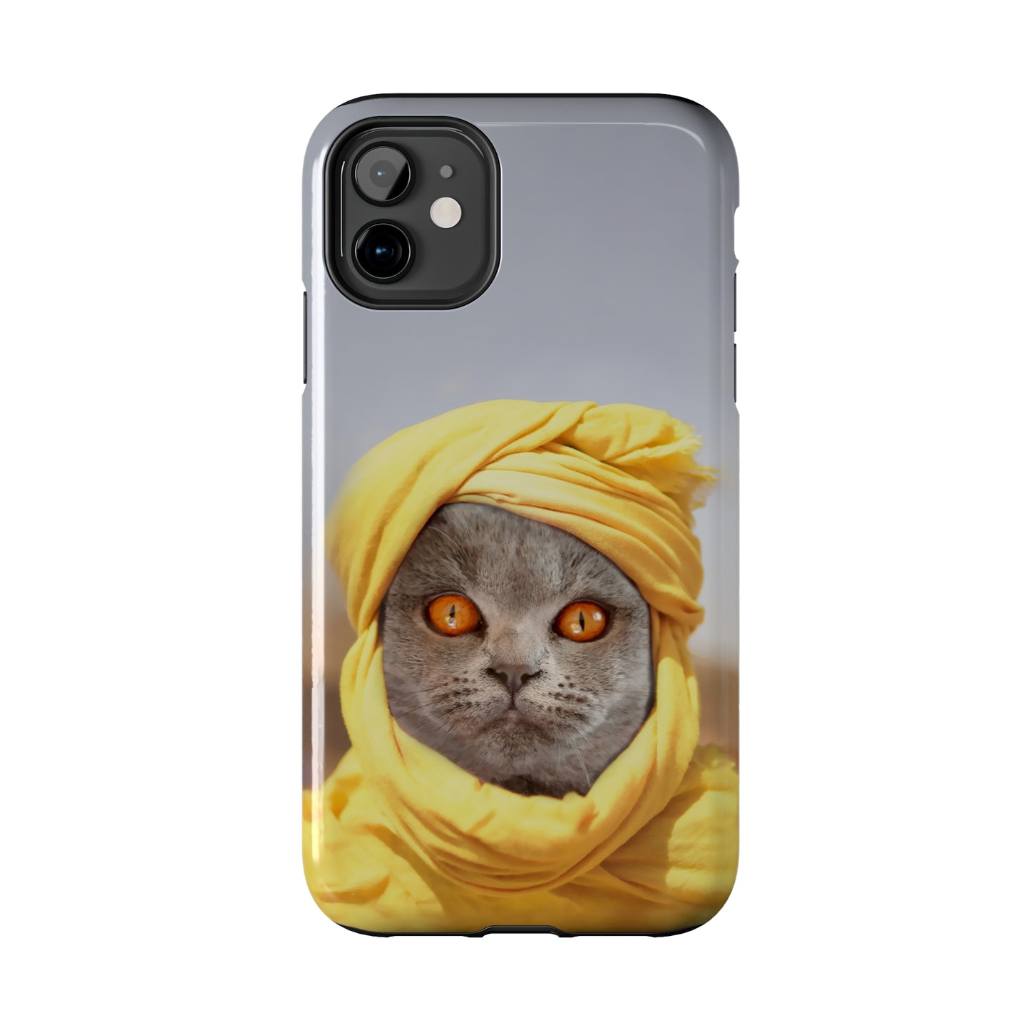 Protective iPhone Cases - Cat Man by Tegusuk
