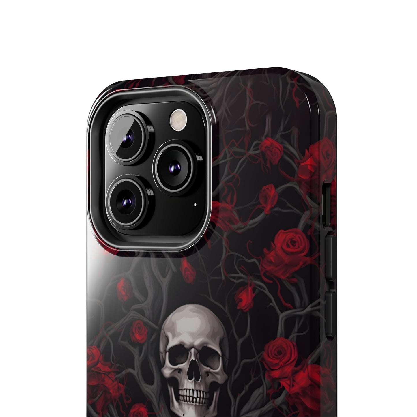 Skull and Roses - Tough iPhone Cases