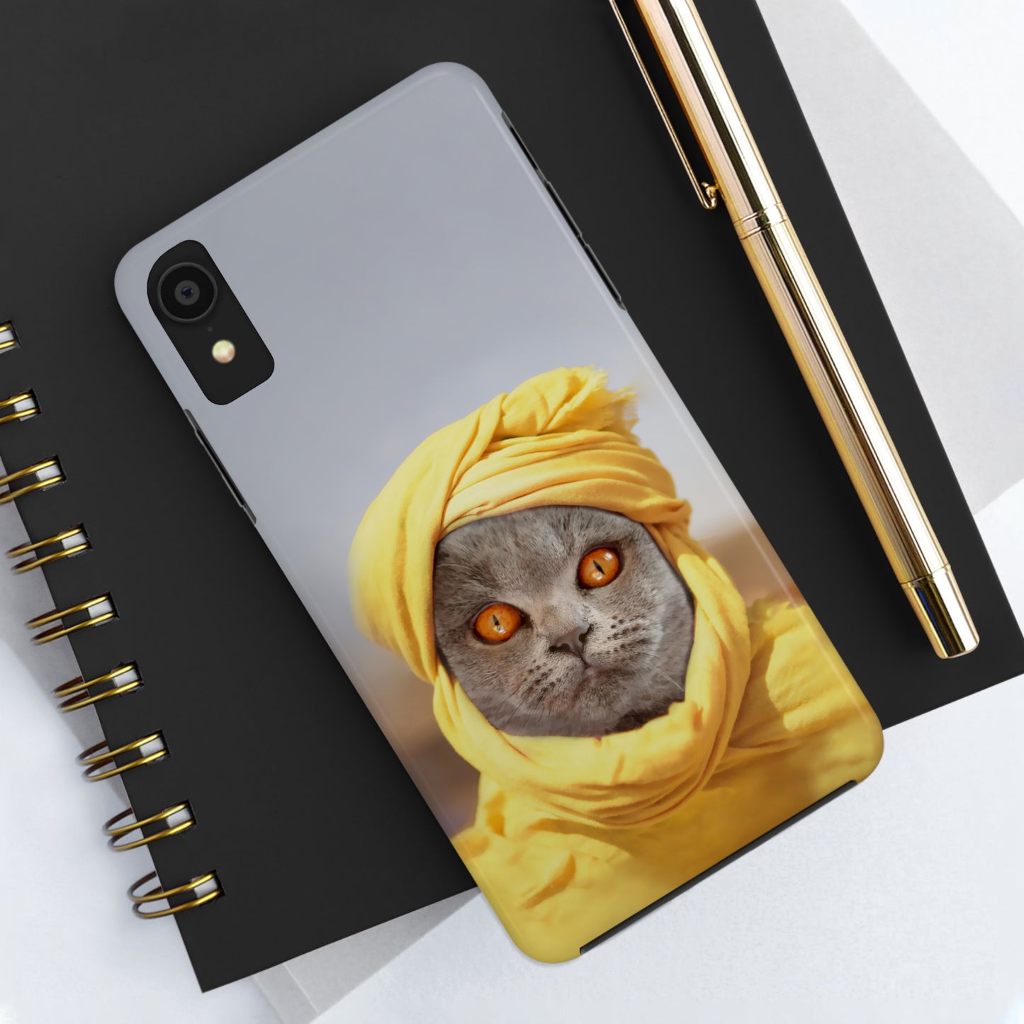 Protective iPhone Cases - Cat Man by Tegusuk