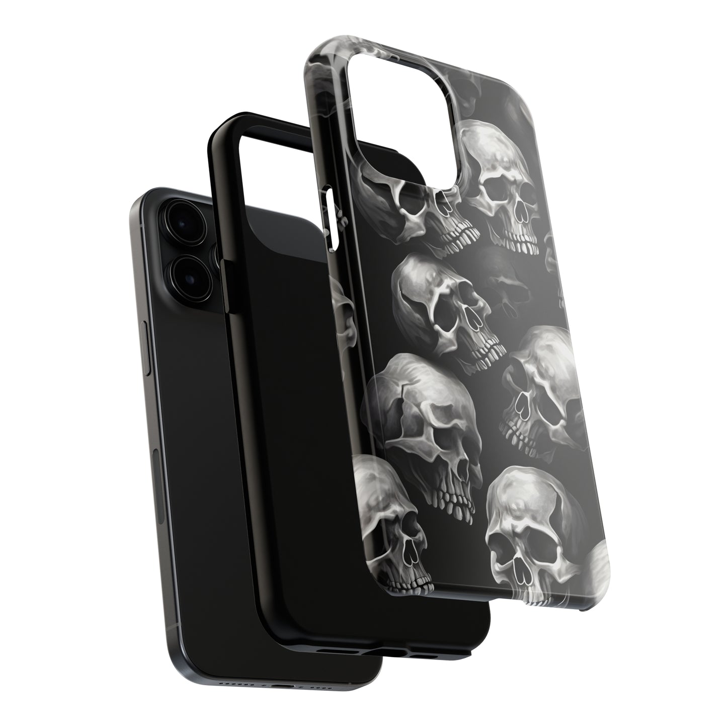 Gothic Skulls - Protective iPhone Cases