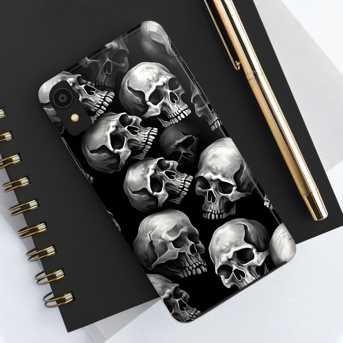 Gothic Skulls - Protective iPhone Cases