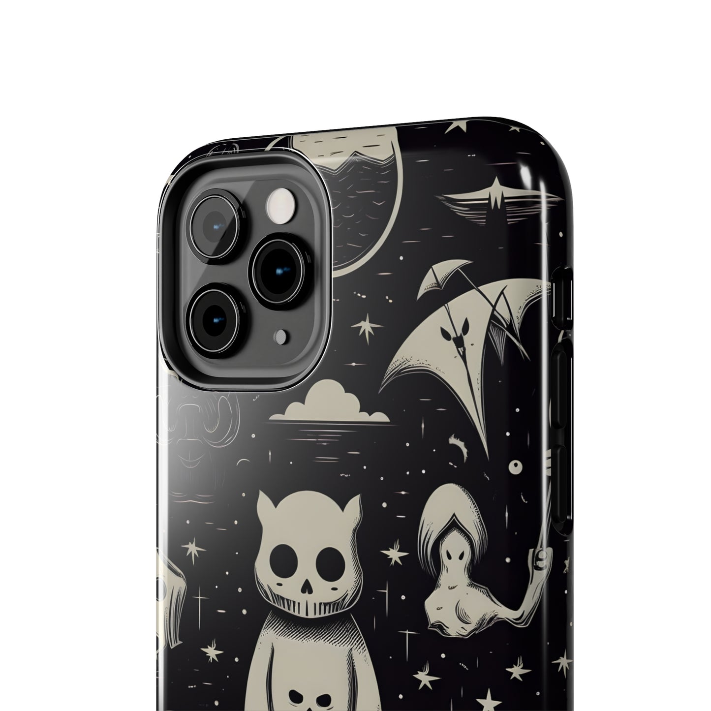 Spooky Skull Patterns - Protective iPhone Cases