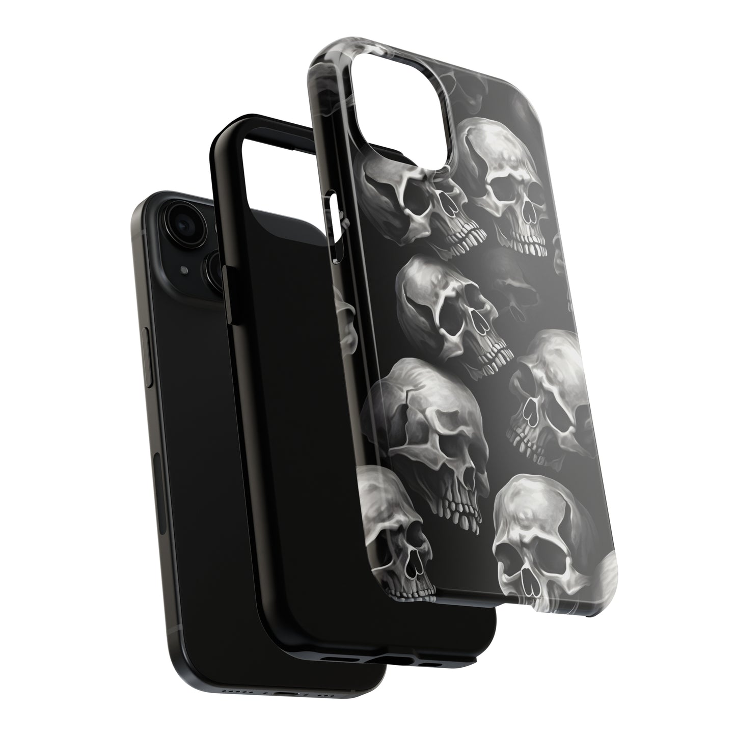 Gothic Skulls - Protective iPhone Cases