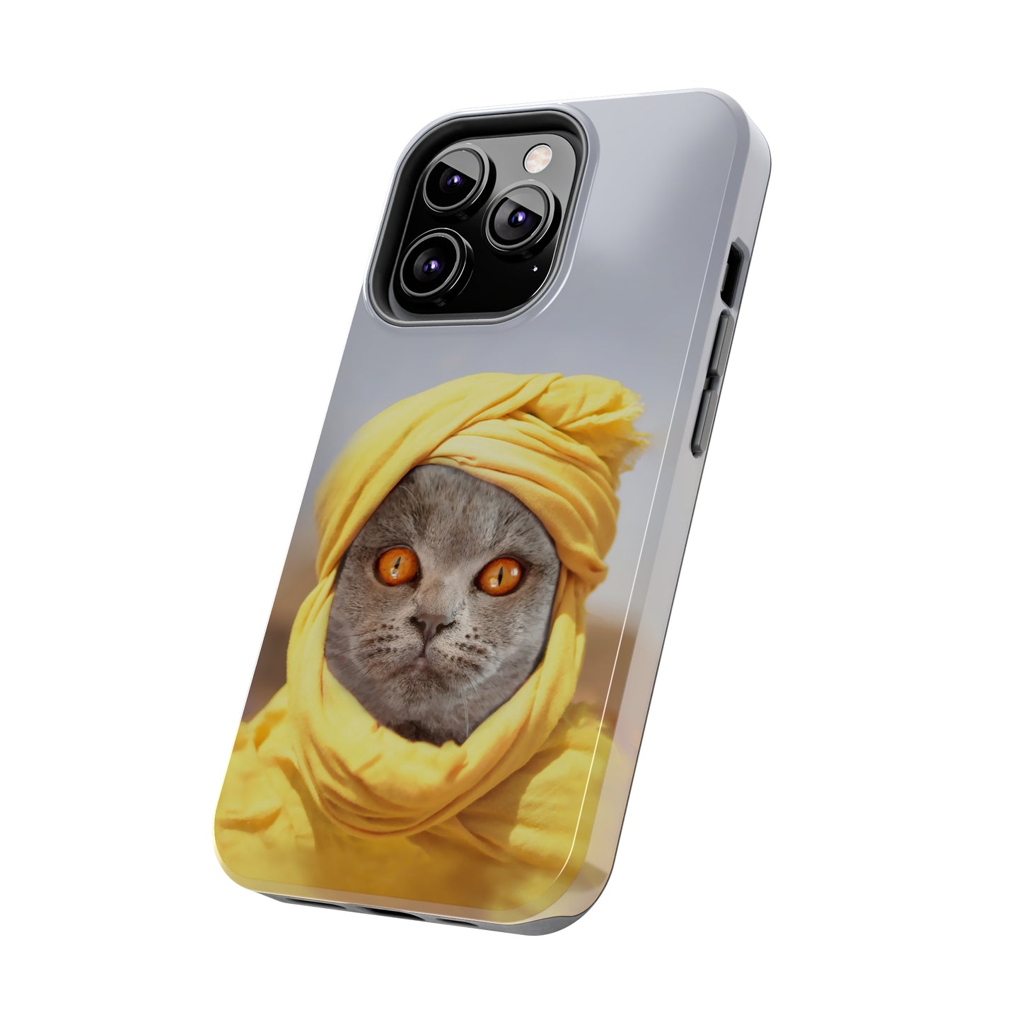 Protective iPhone Cases - Cat Man by Tegusuk