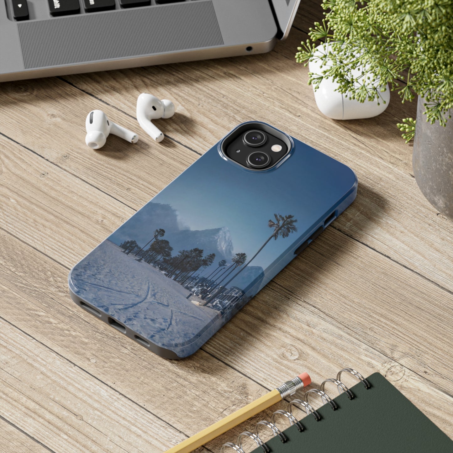 Protective iPhone Cases - Surreal Landscape by Tegusuk