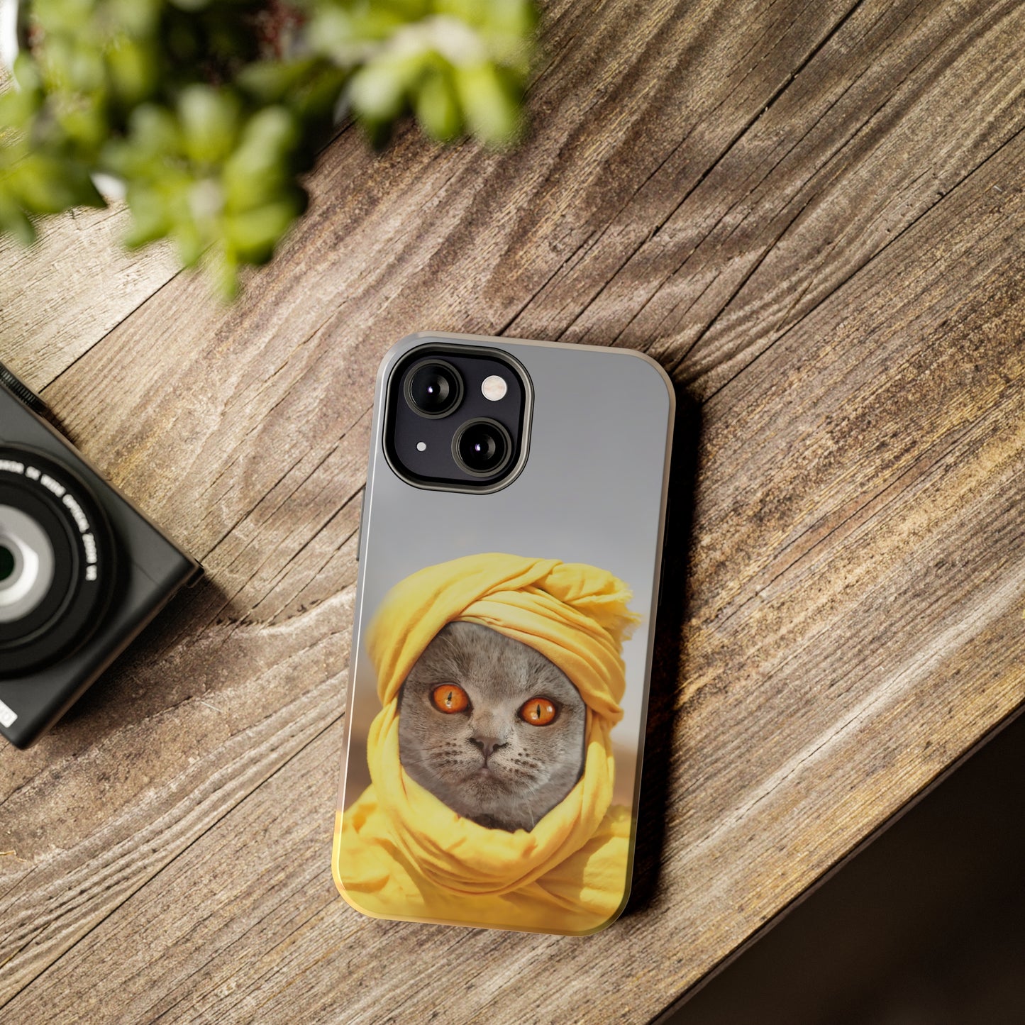 Protective iPhone Cases - Cat Man by Tegusuk