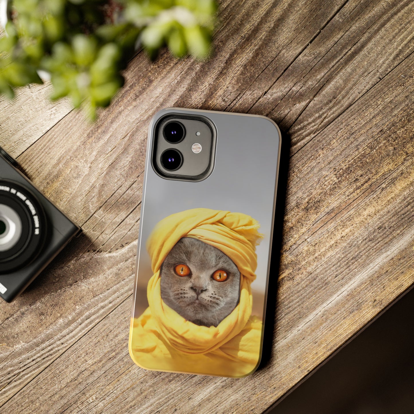 Protective iPhone Cases - Cat Man by Tegusuk