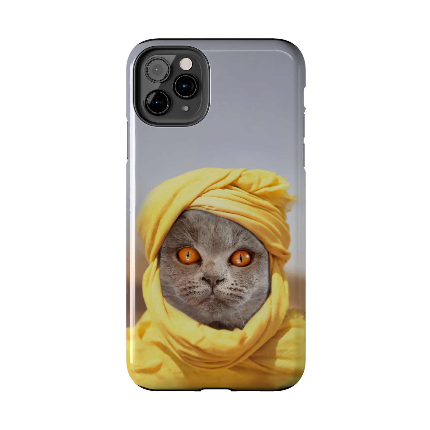 Protective iPhone Cases - Cat Man by Tegusuk
