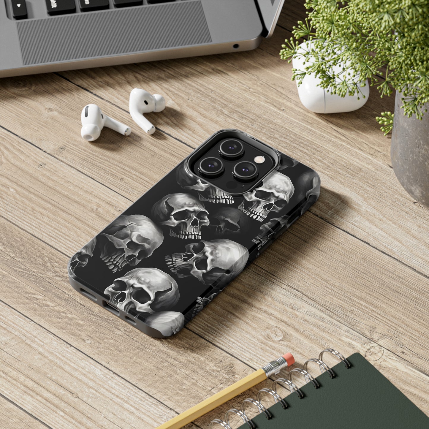 Gothic Skulls - Protective iPhone Cases