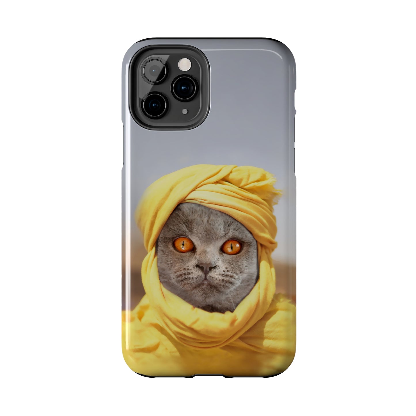 Protective iPhone Cases - Cat Man by Tegusuk