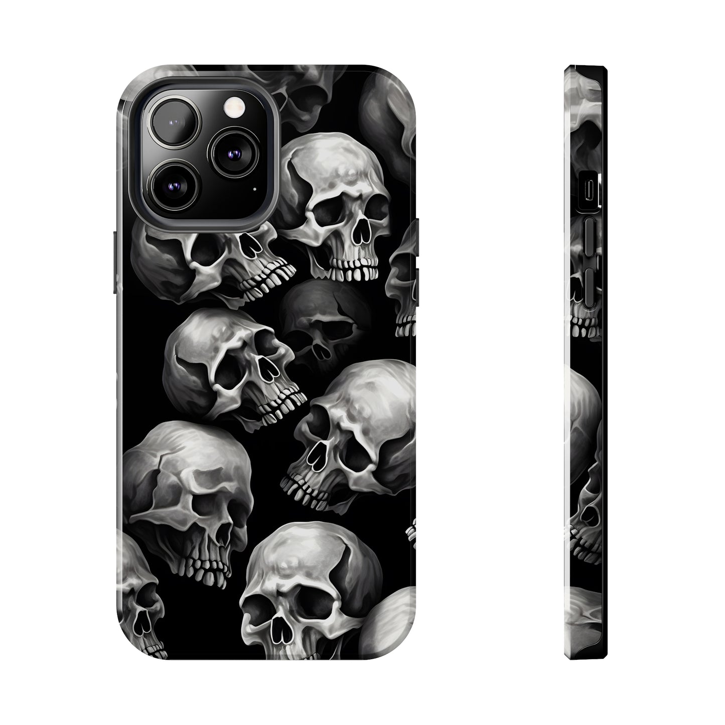 Gothic Skulls - Protective iPhone Cases