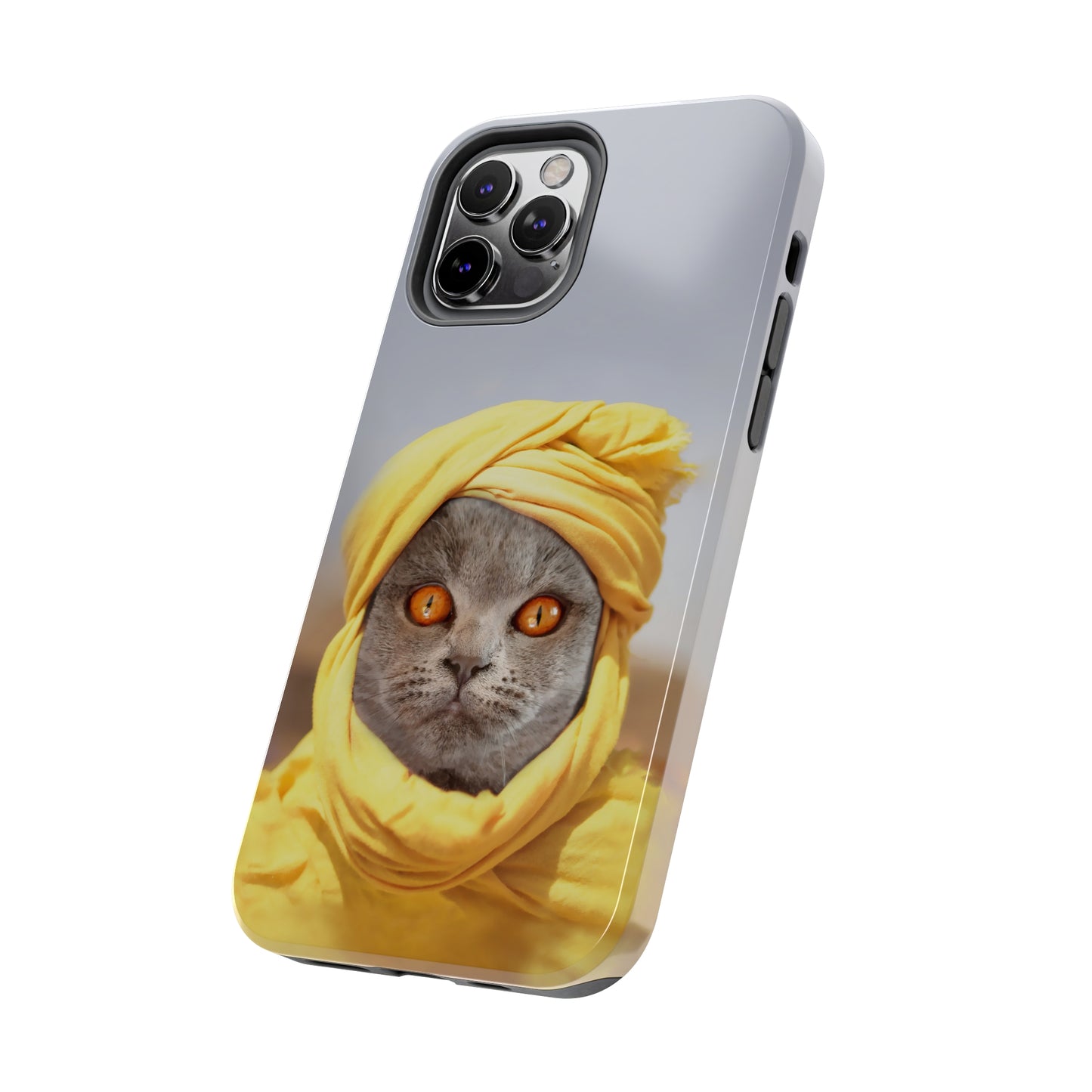 Protective iPhone Cases - Cat Man by Tegusuk
