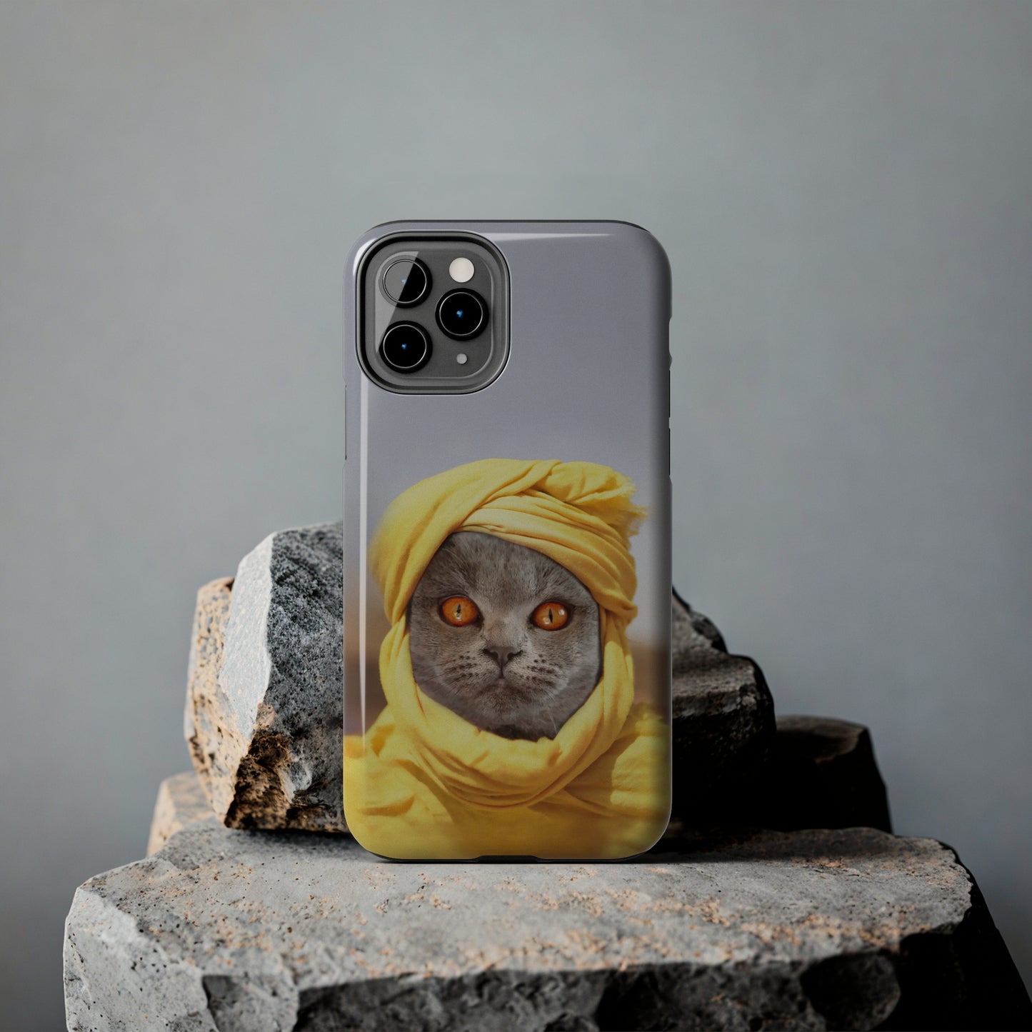 Protective iPhone Cases - Cat Man by Tegusuk