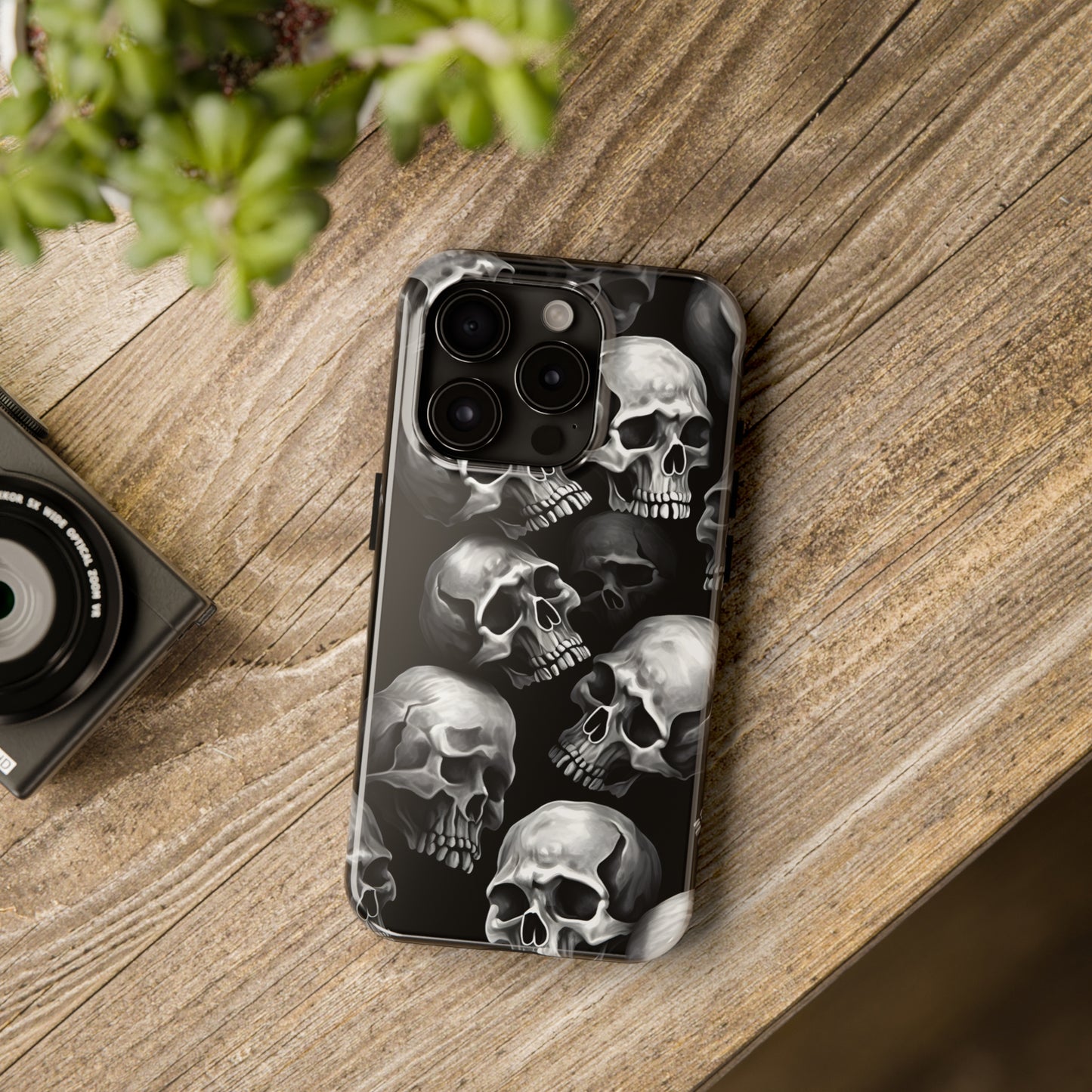 Gothic Skulls - Protective iPhone Cases