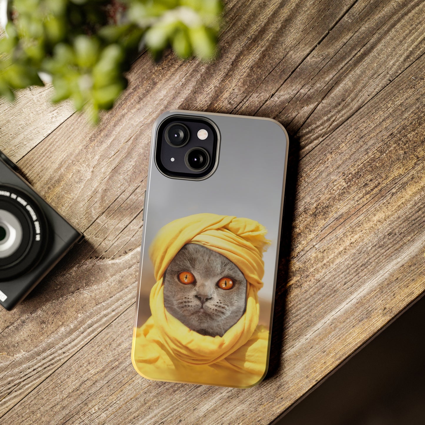 Protective iPhone Cases - Cat Man by Tegusuk