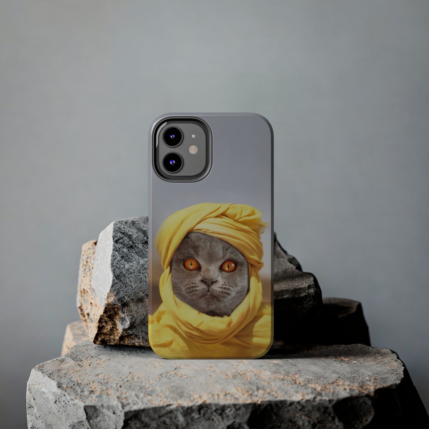 Protective iPhone Cases - Cat Man by Tegusuk