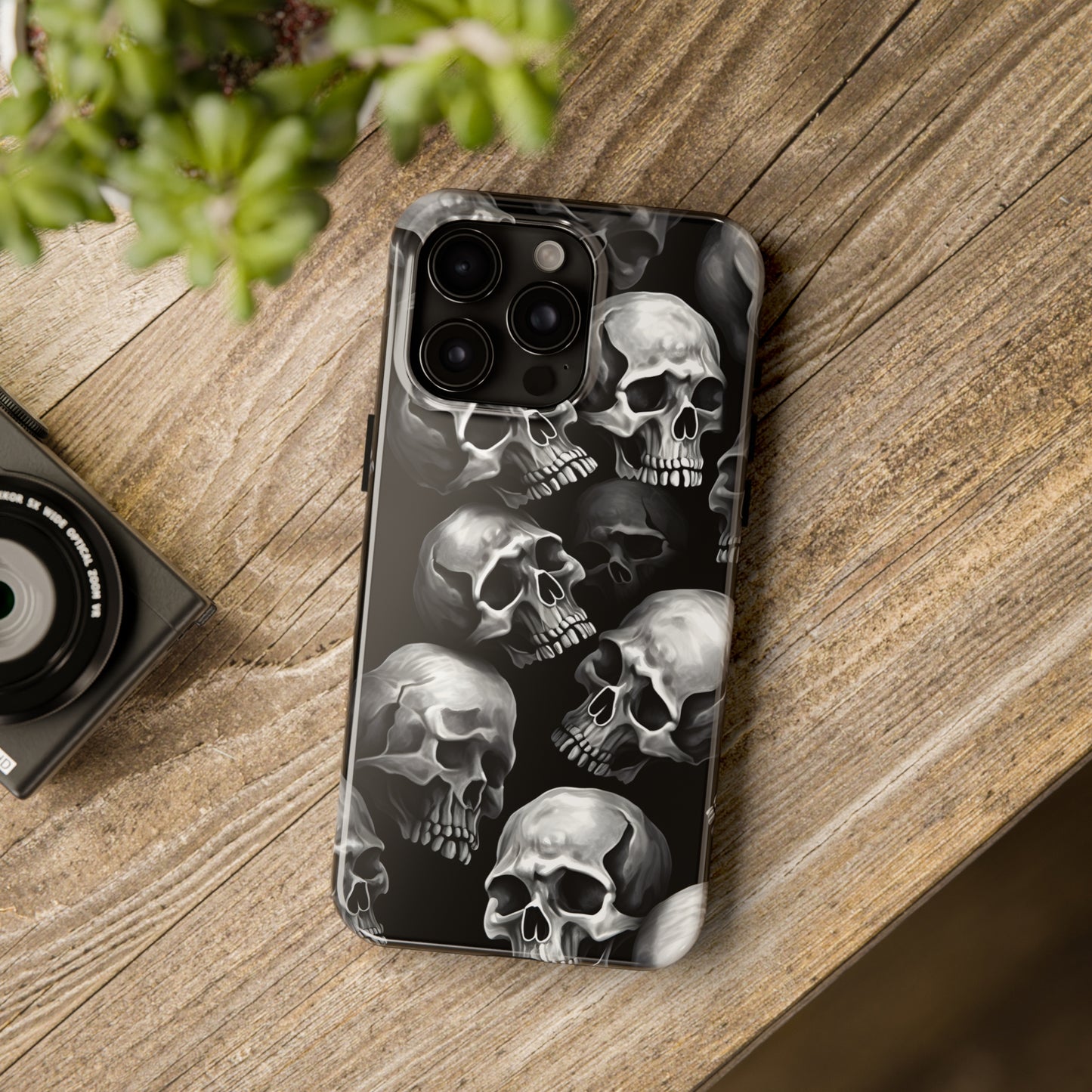 Gothic Skulls - Protective iPhone Cases