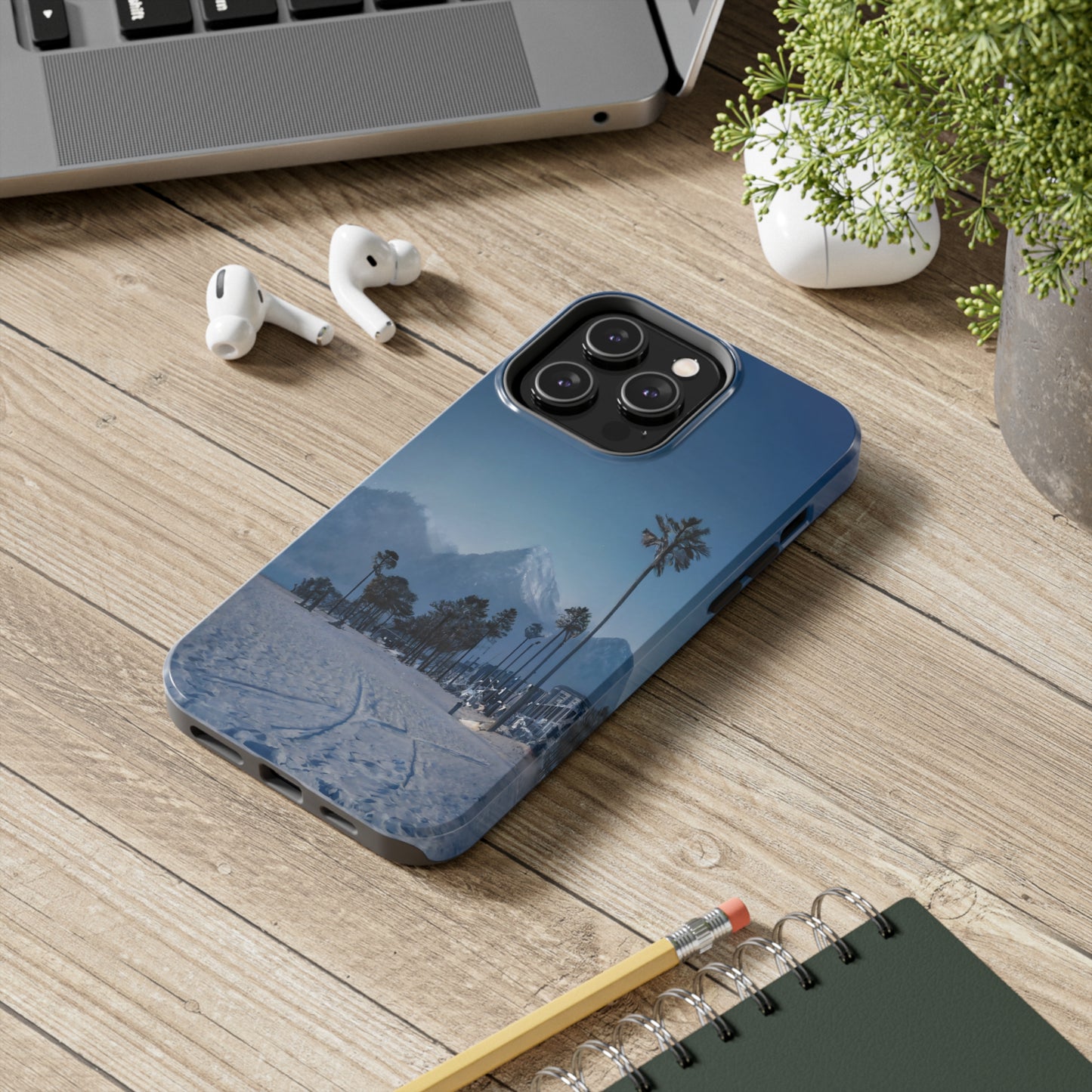 Protective iPhone Cases - Surreal Landscape by Tegusuk