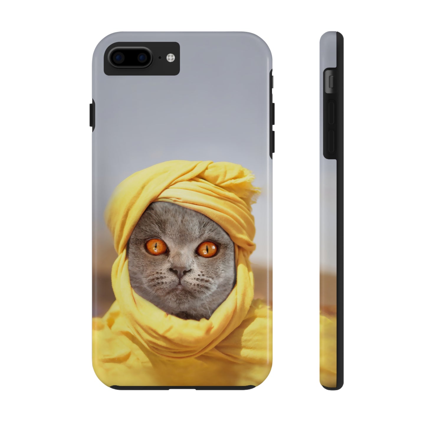 Protective iPhone Cases - Cat Man by Tegusuk