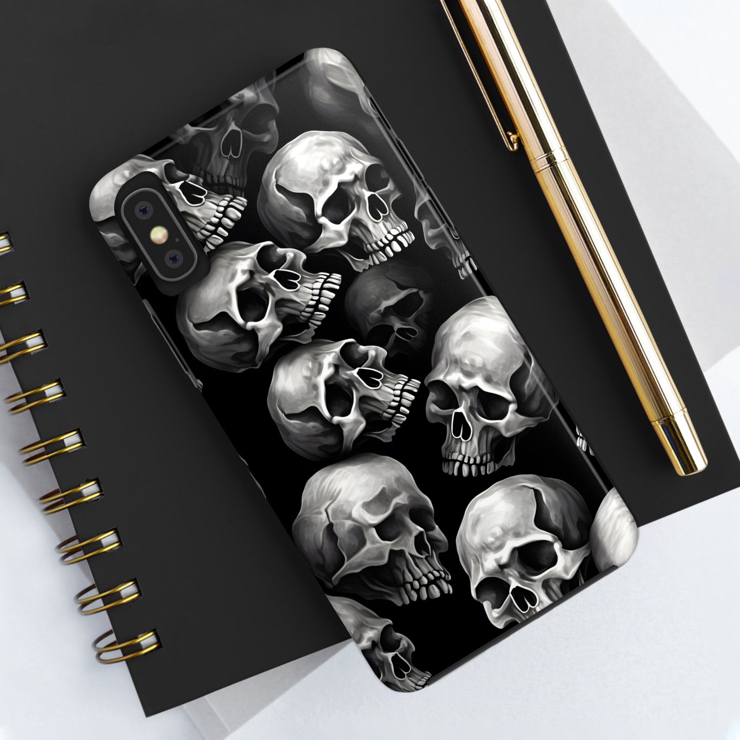 Gothic Skulls - Protective iPhone Cases