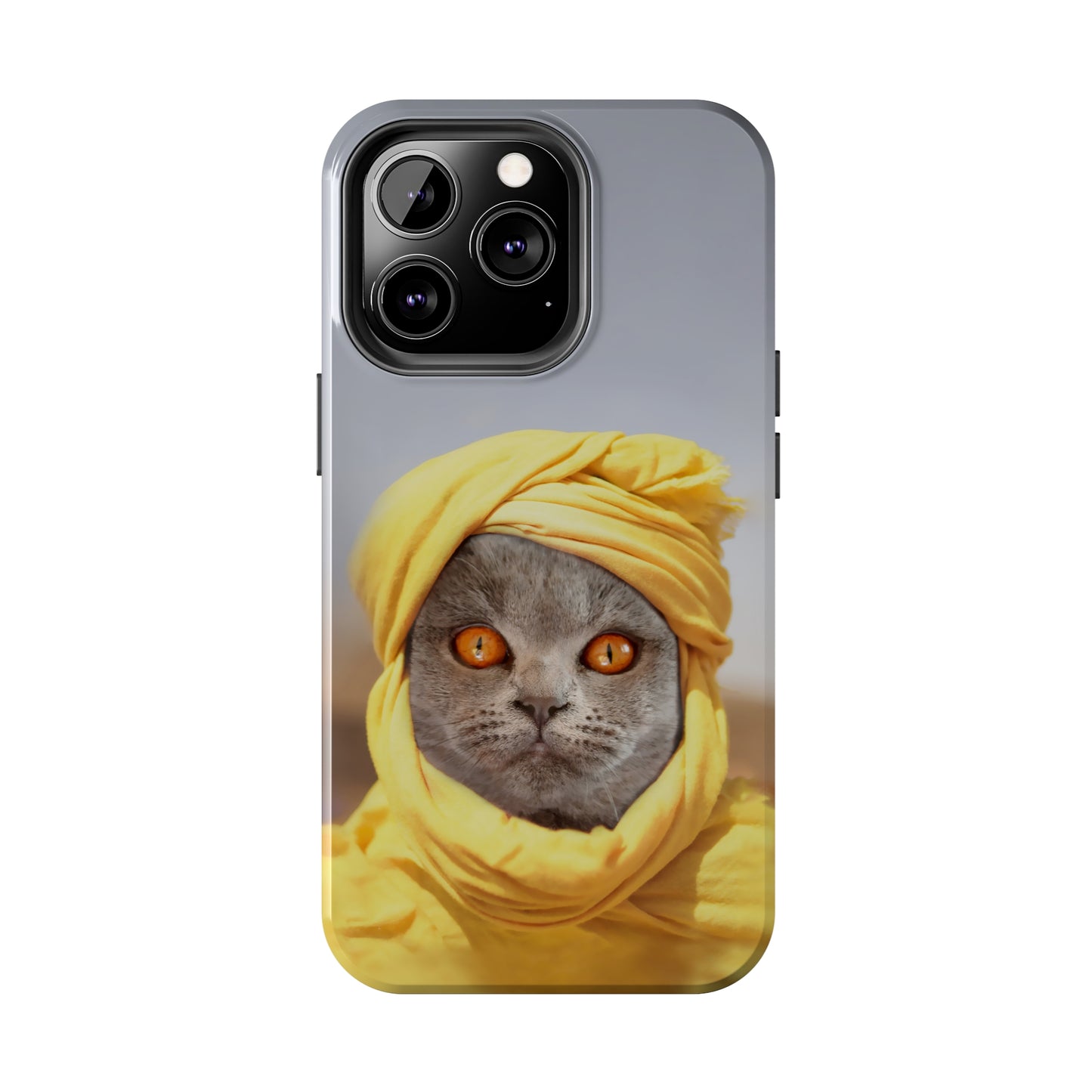 Protective iPhone Cases - Cat Man by Tegusuk