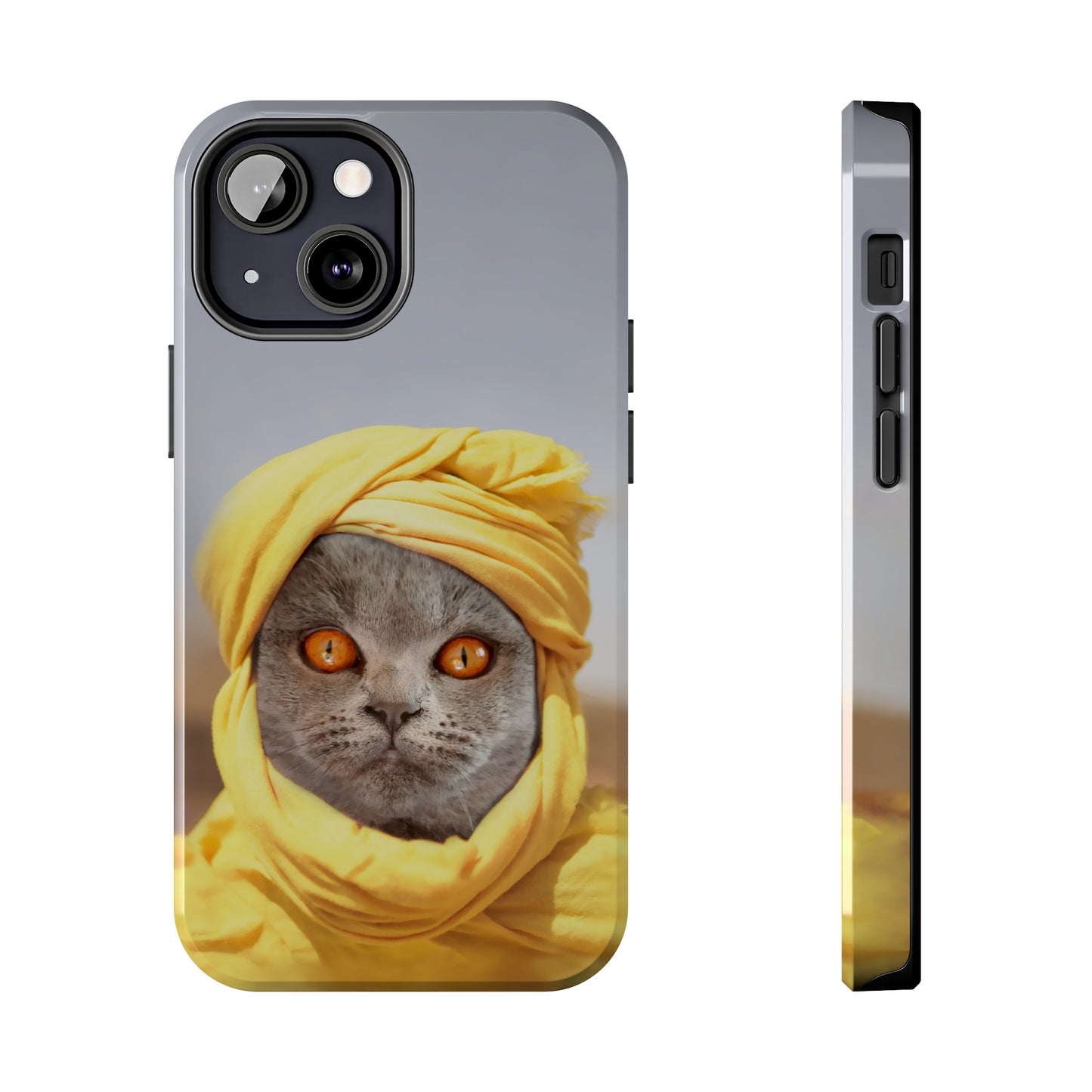 Protective iPhone Cases - Cat Man by Tegusuk