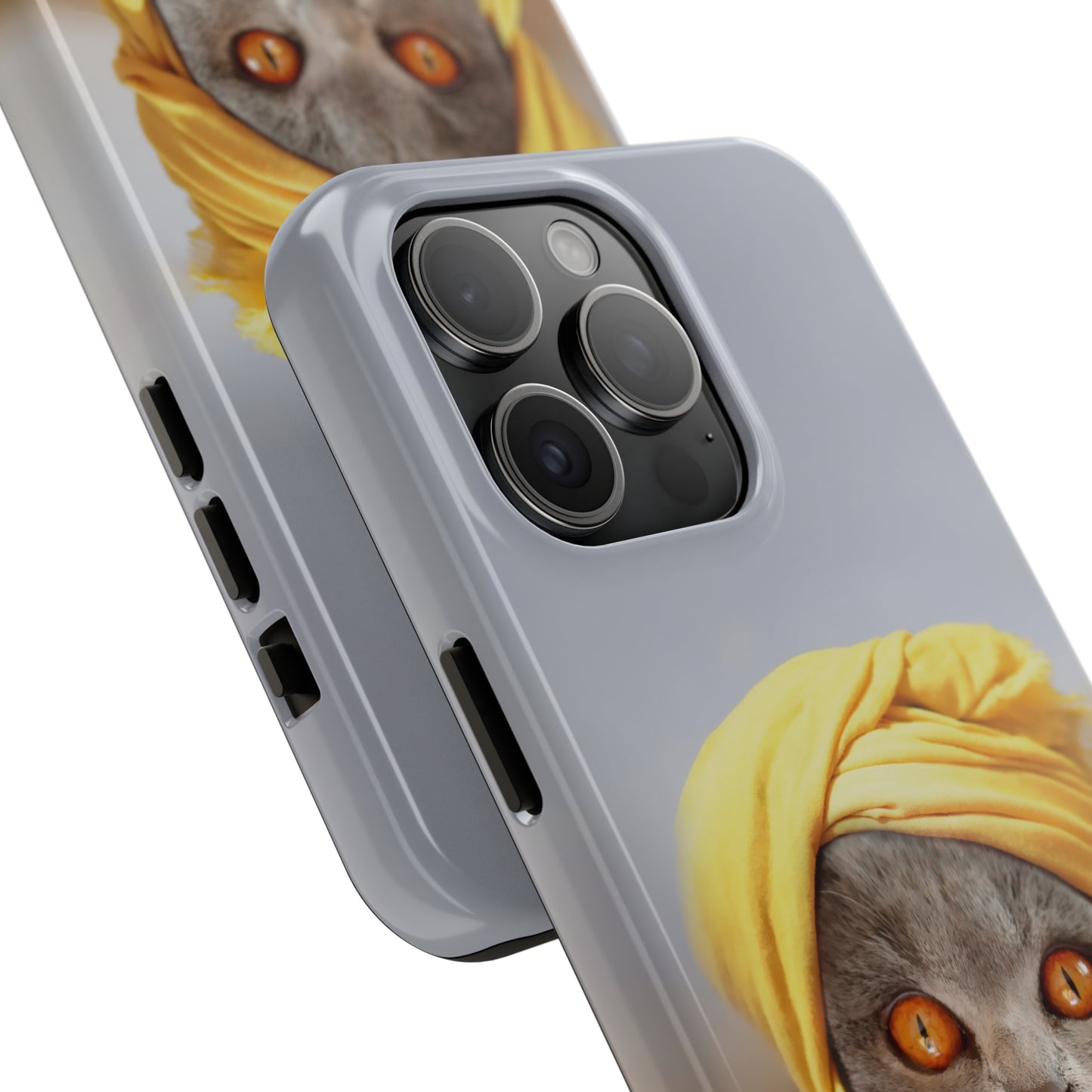 Protective iPhone Cases - Cat Man by Tegusuk