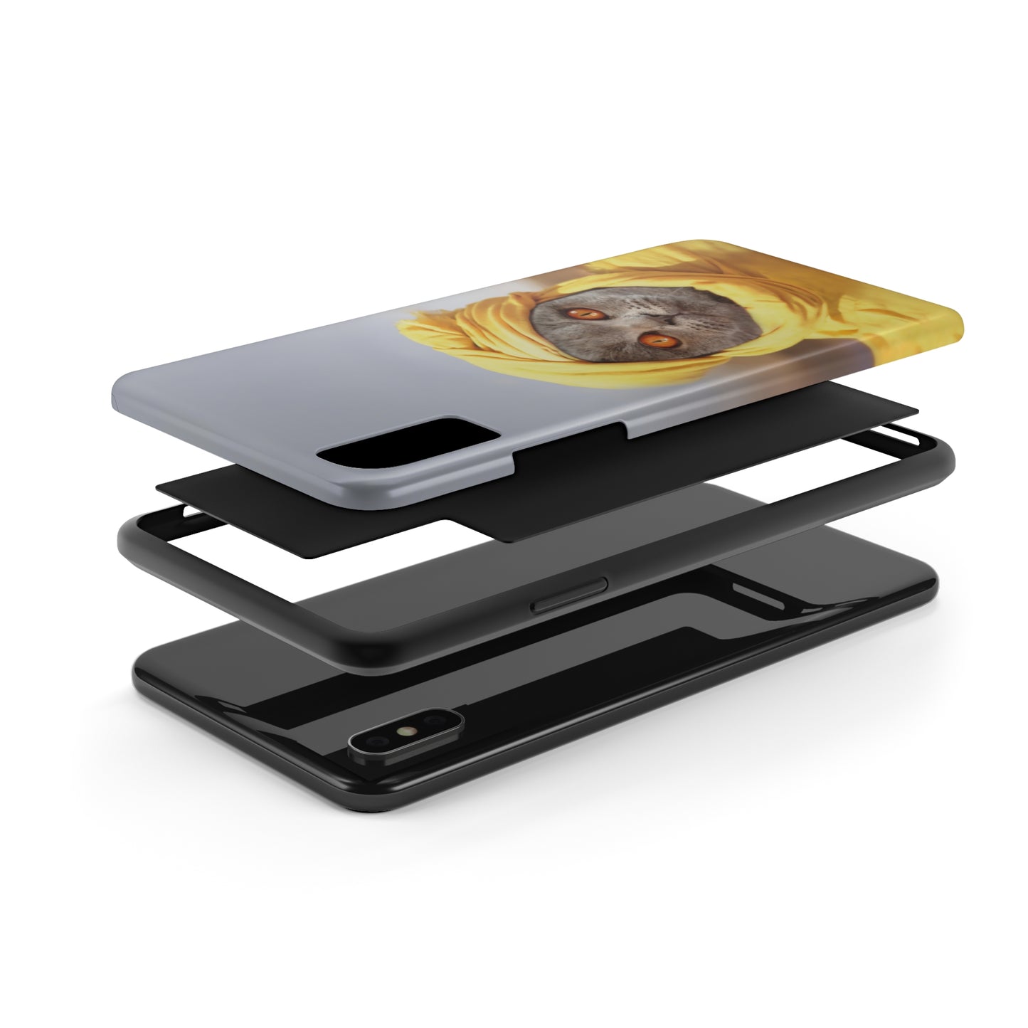 Protective iPhone Cases - Cat Man by Tegusuk