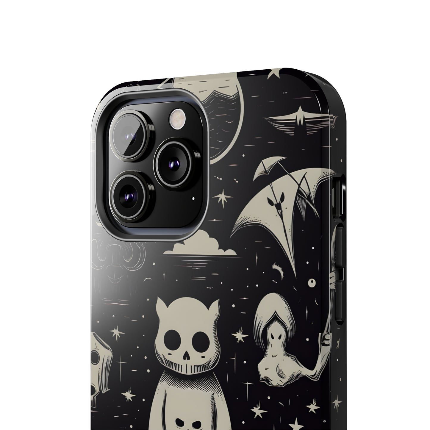 Spooky Skull Patterns - Protective iPhone Cases