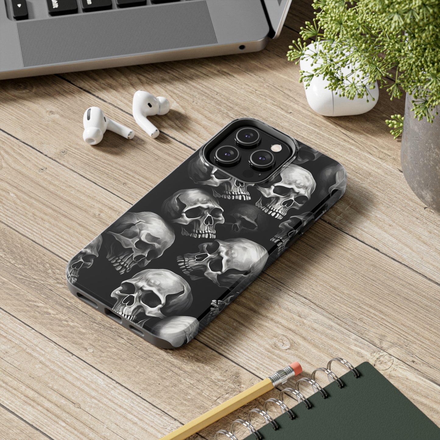 Gothic Skulls - Protective iPhone Cases