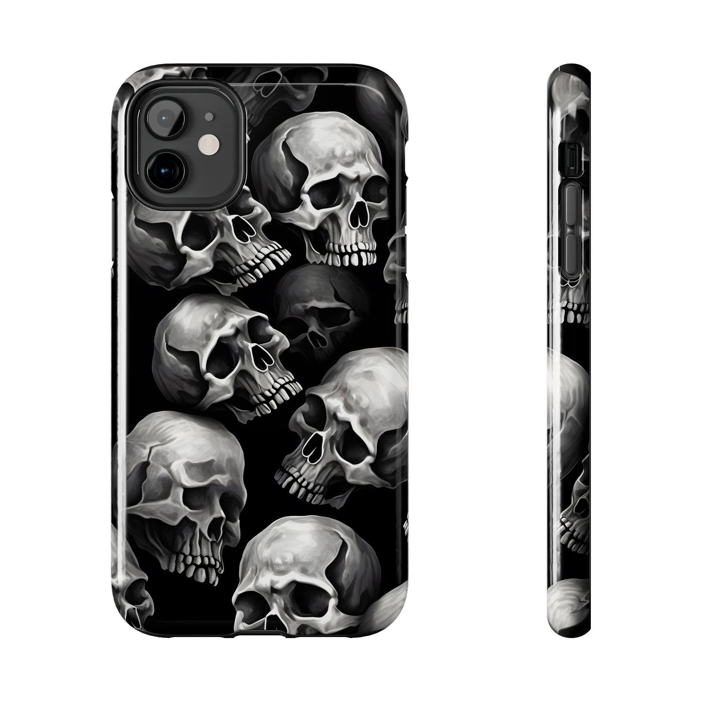 Gothic Skulls - Protective iPhone Cases