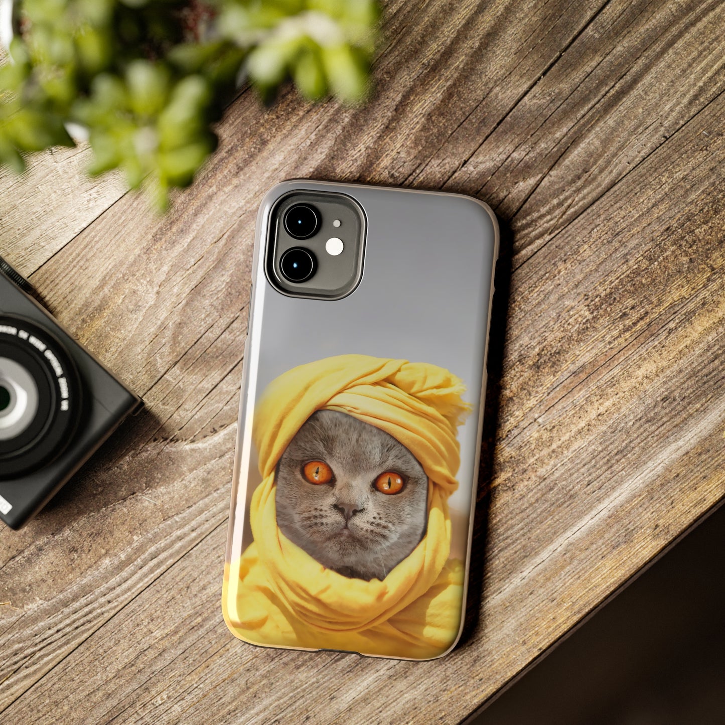 Protective iPhone Cases - Cat Man by Tegusuk