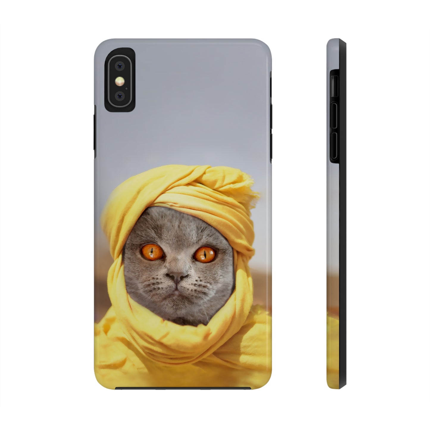 Protective iPhone Cases - Cat Man by Tegusuk
