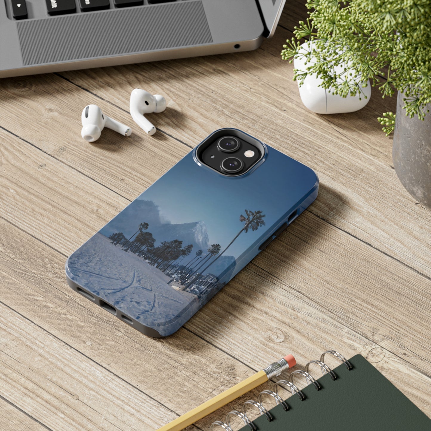 Protective iPhone Cases - Surreal Landscape by Tegusuk