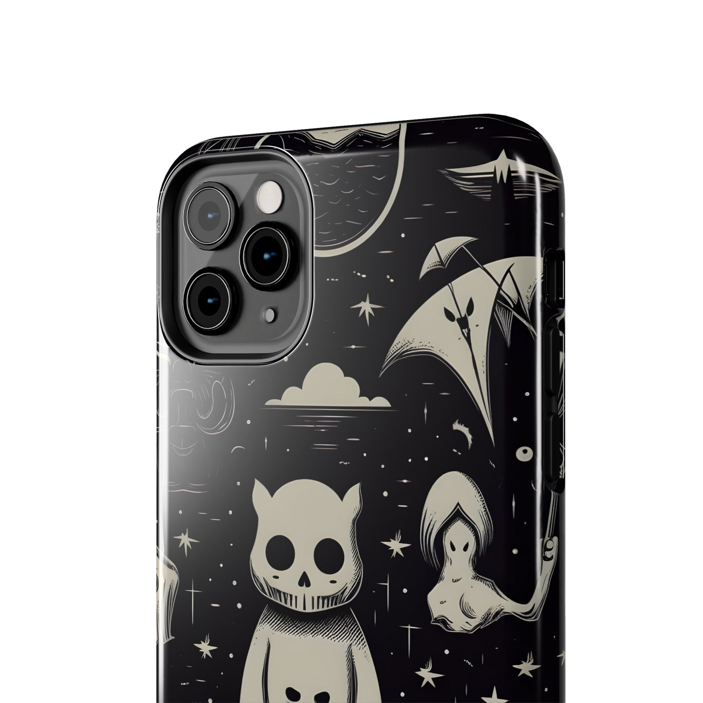 Spooky Skull Patterns - Protective iPhone Cases