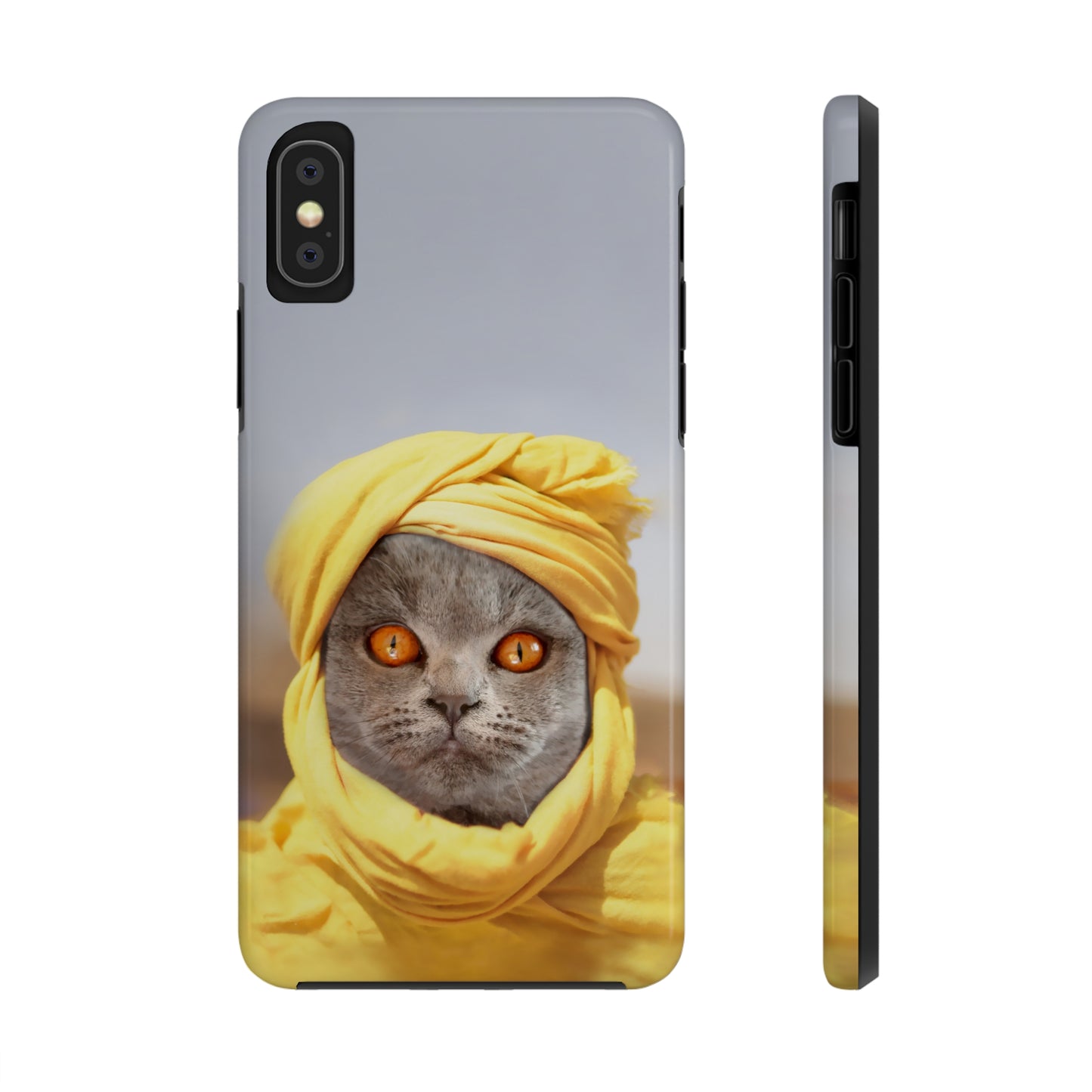 Protective iPhone Cases - Cat Man by Tegusuk