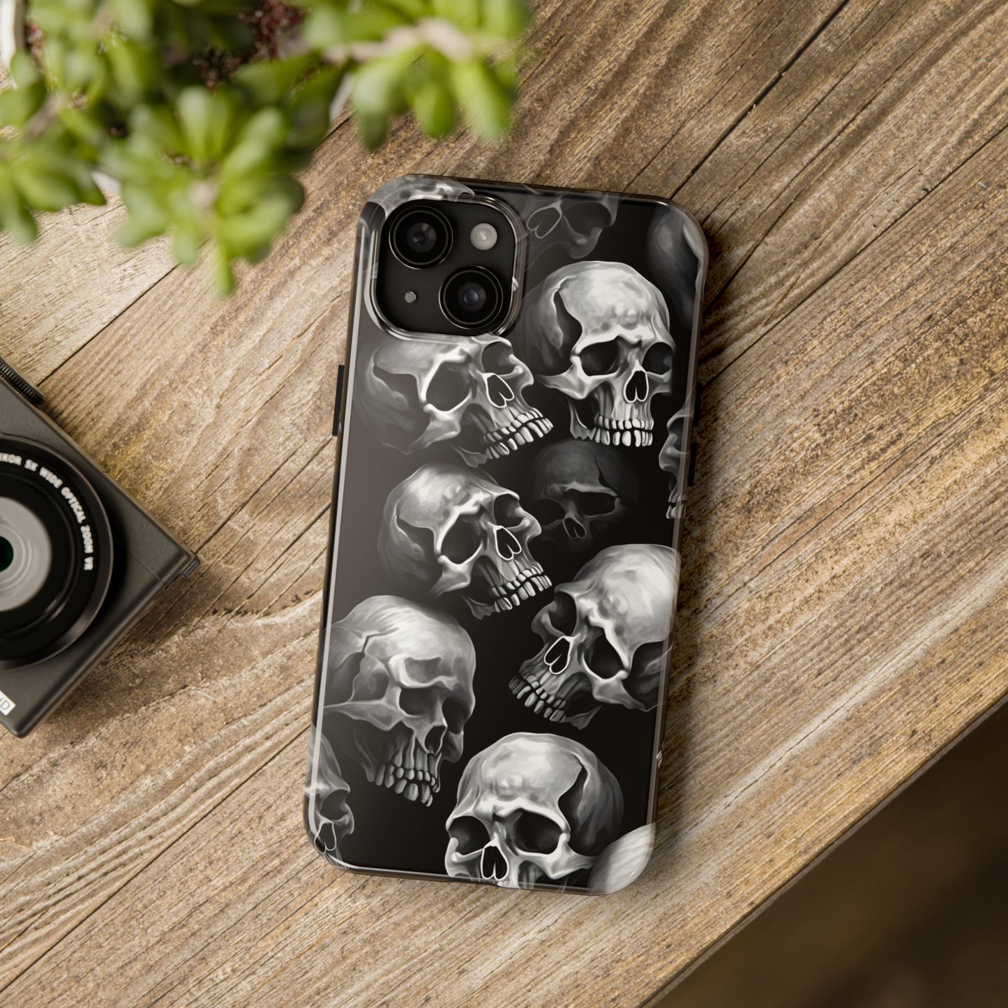 Gothic Skulls - Protective iPhone Cases