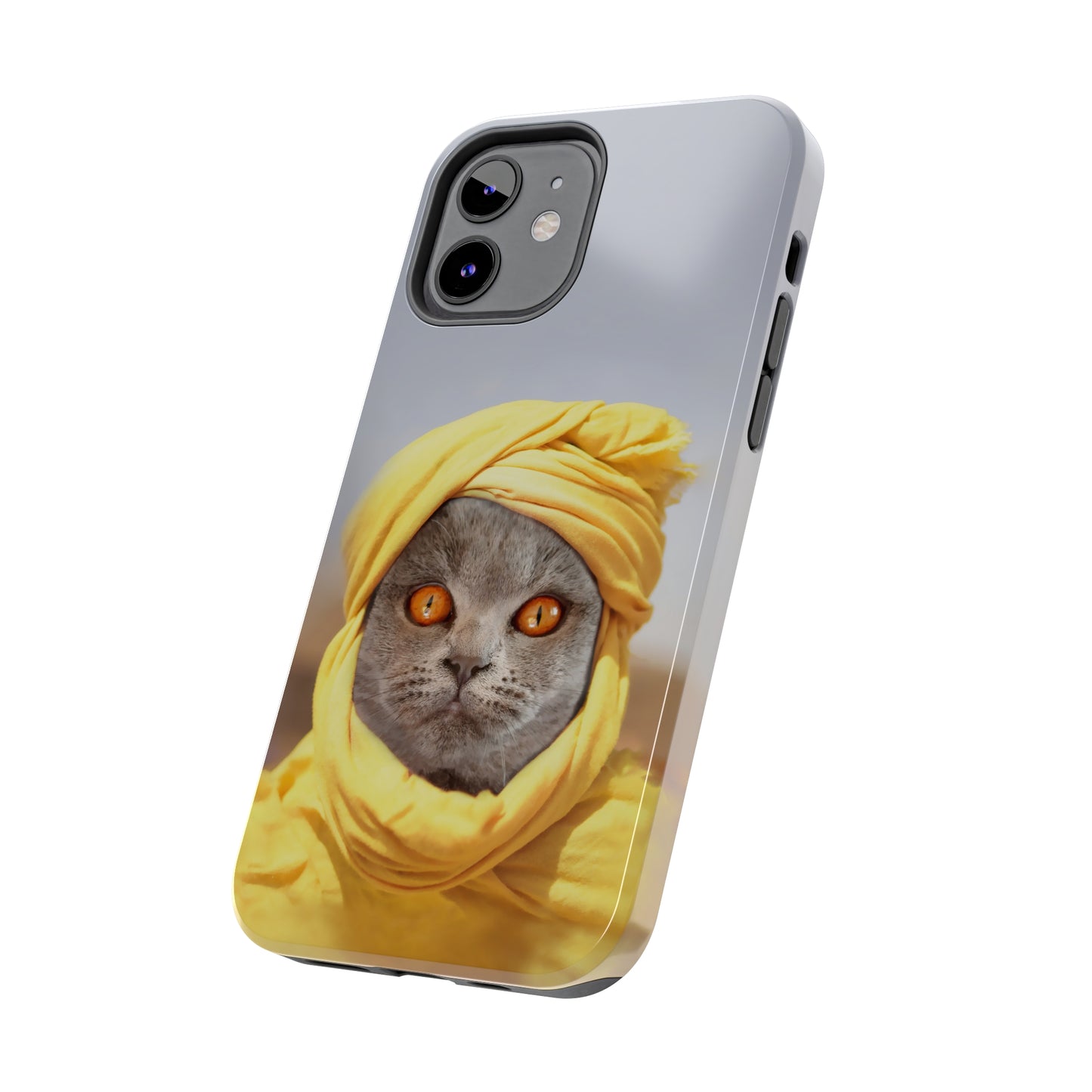 Protective iPhone Cases - Cat Man by Tegusuk