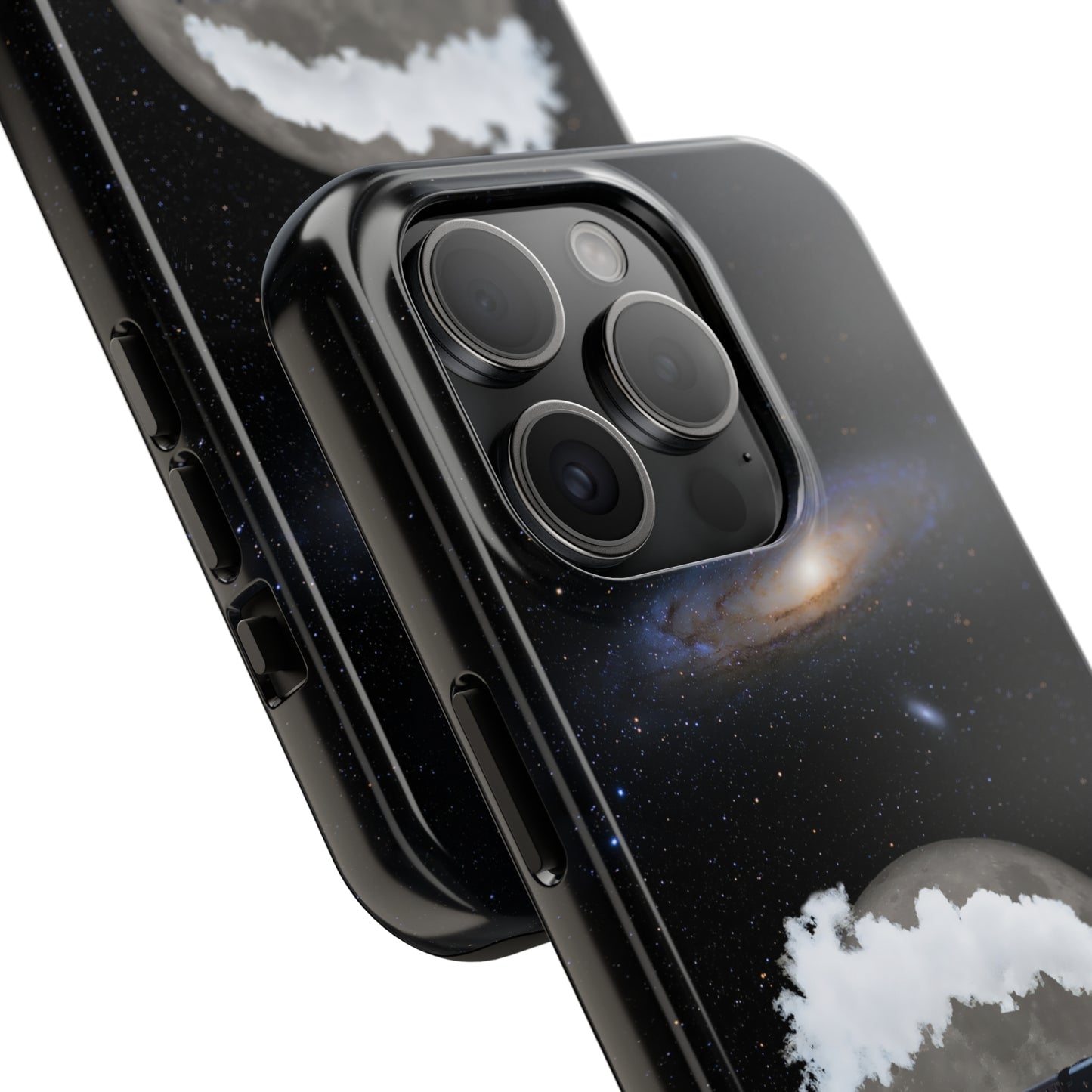 Protective iPhone Cases - Space Collage Art by Tegusuk