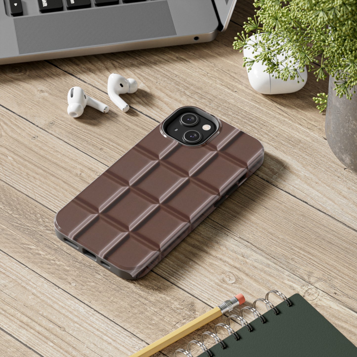 Protective iPhone Cases - Chocolate Bar by Tegusuk