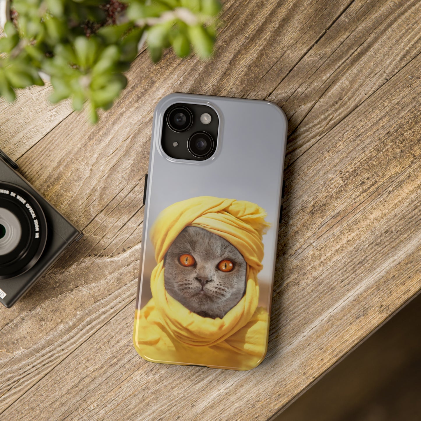 Protective iPhone Cases - Cat Man by Tegusuk