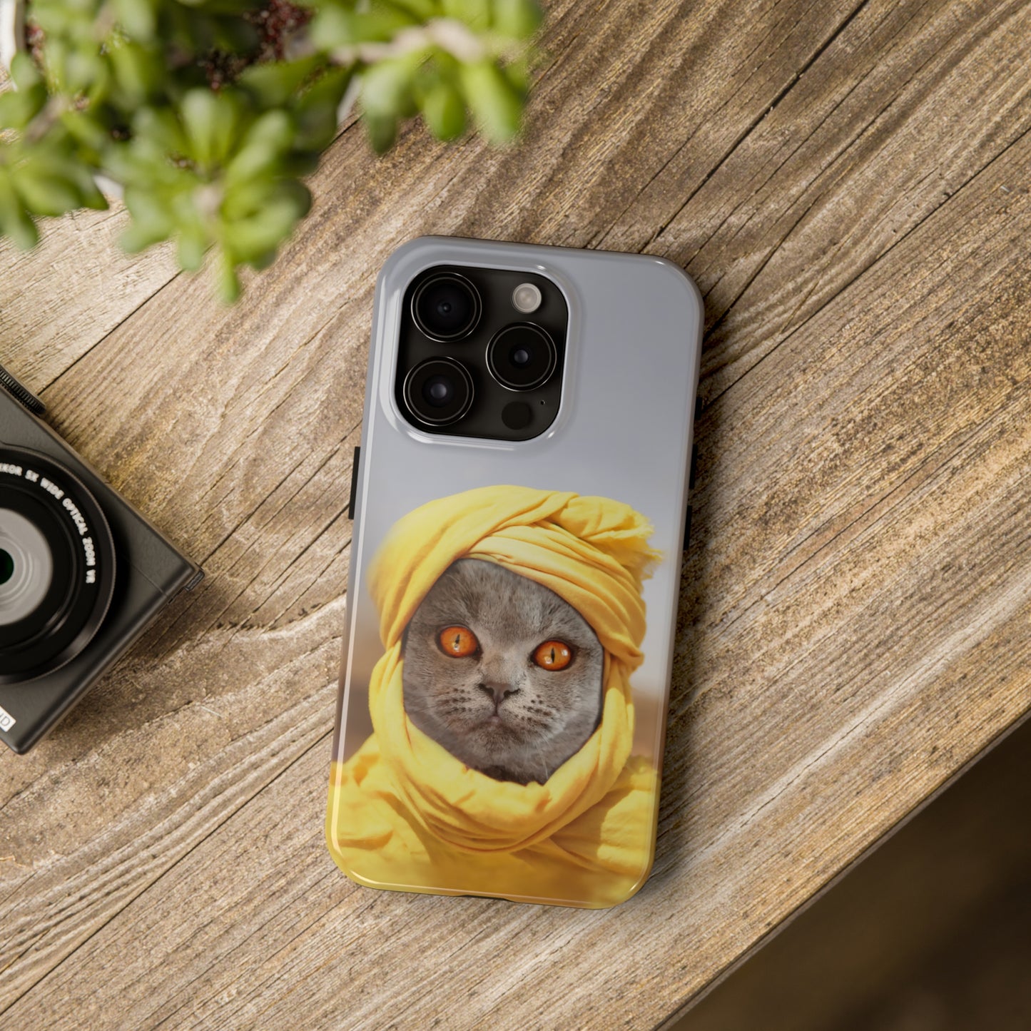 Protective iPhone Cases - Cat Man by Tegusuk