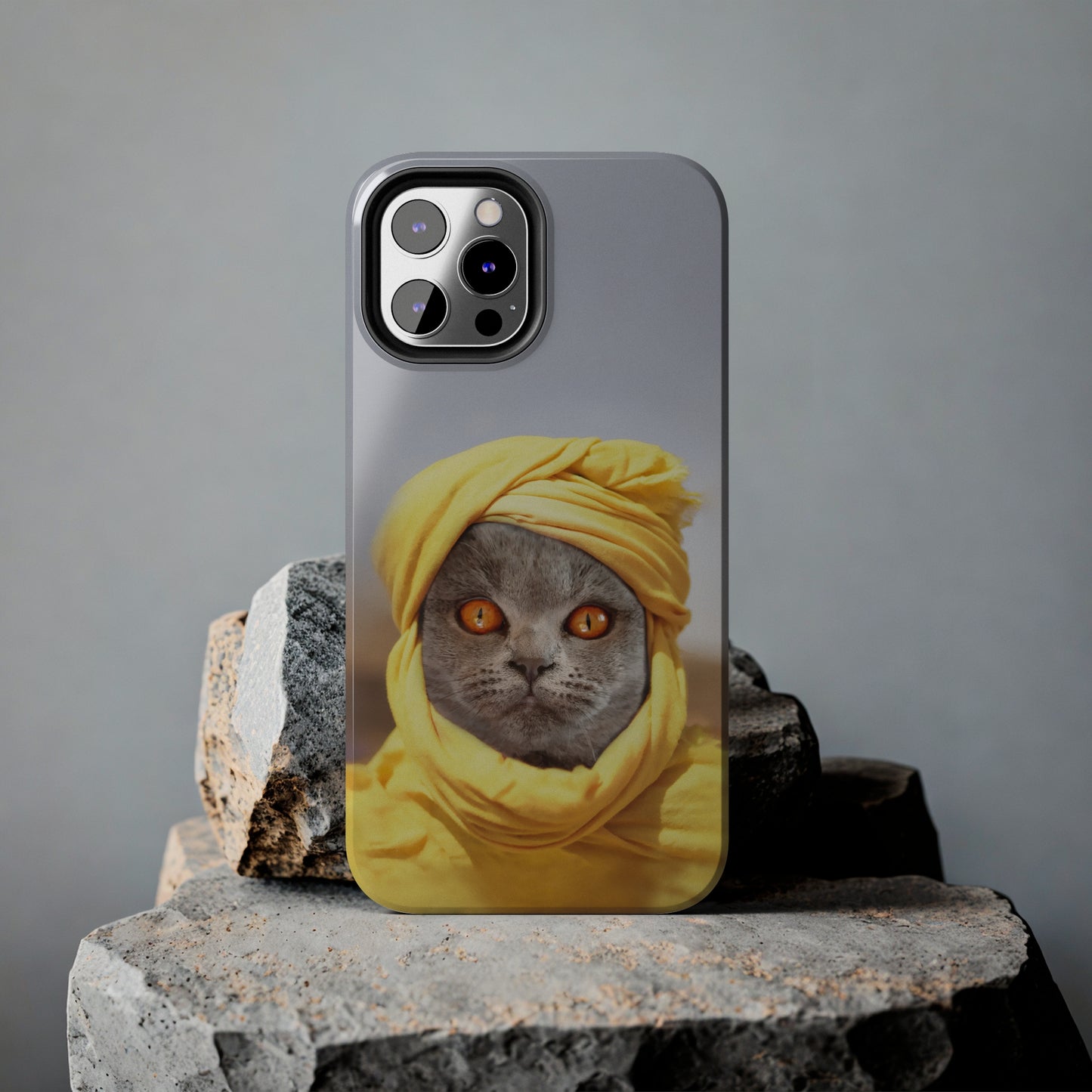 Protective iPhone Cases - Cat Man by Tegusuk