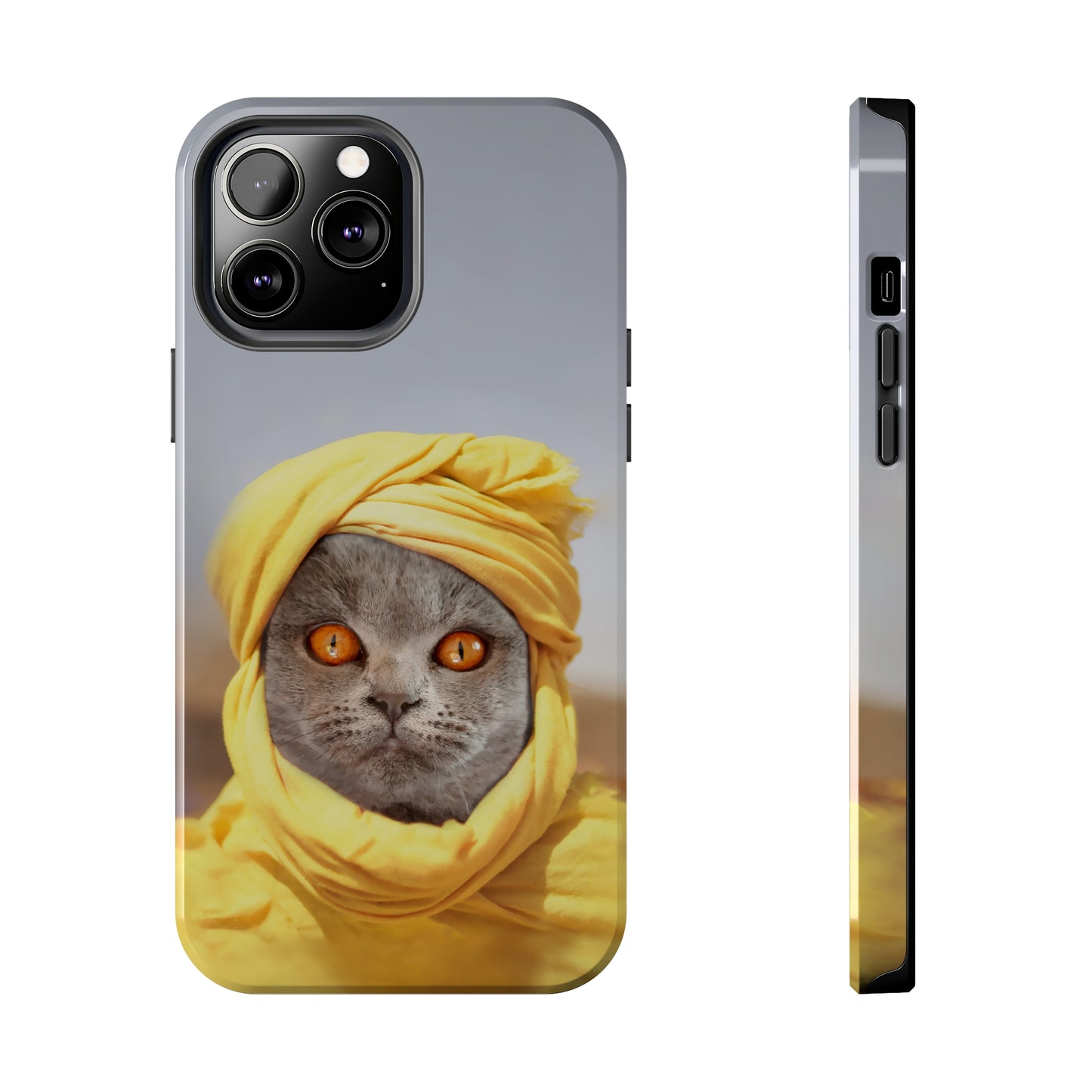 Protective iPhone Cases - Cat Man by Tegusuk