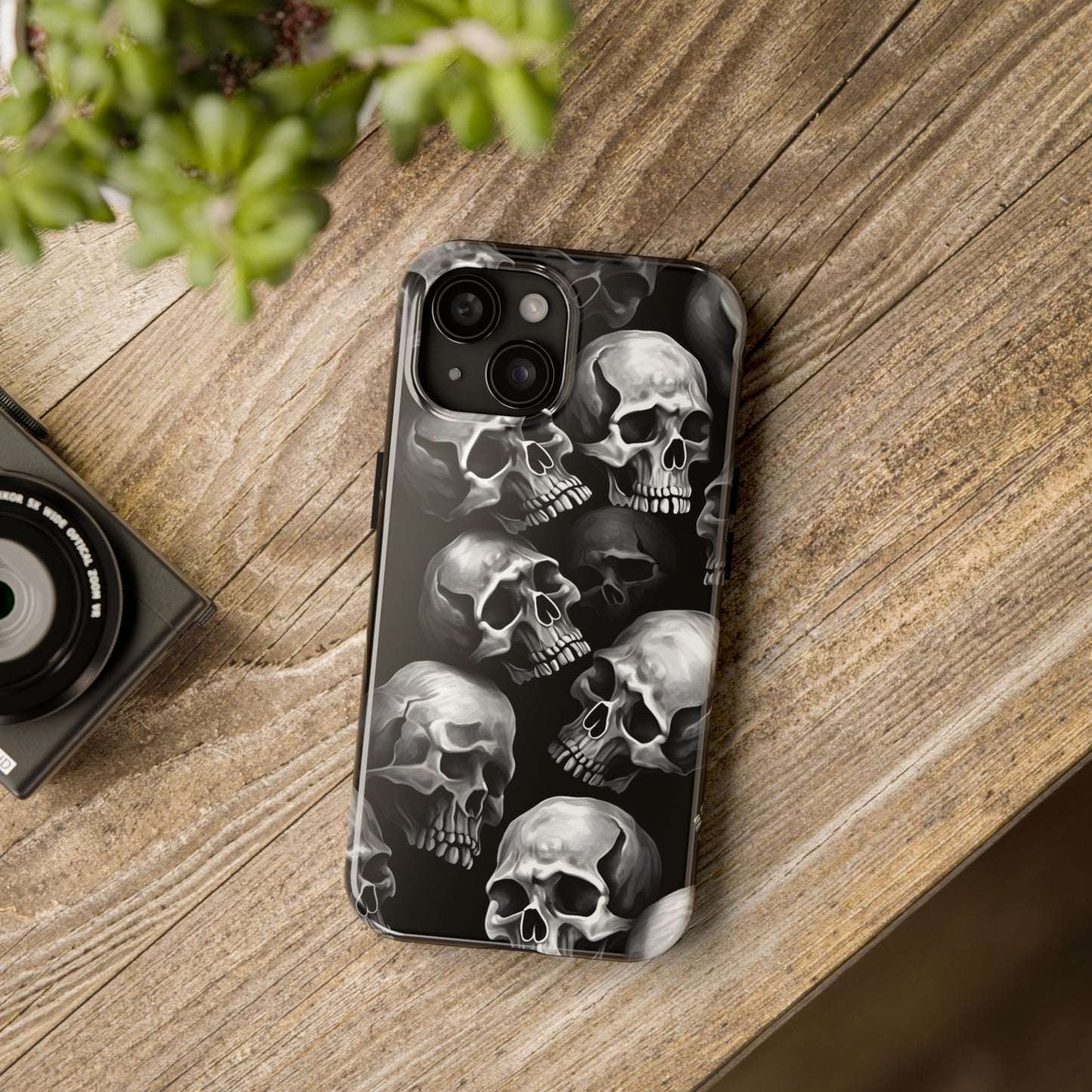 Gothic Skulls - Protective iPhone Cases