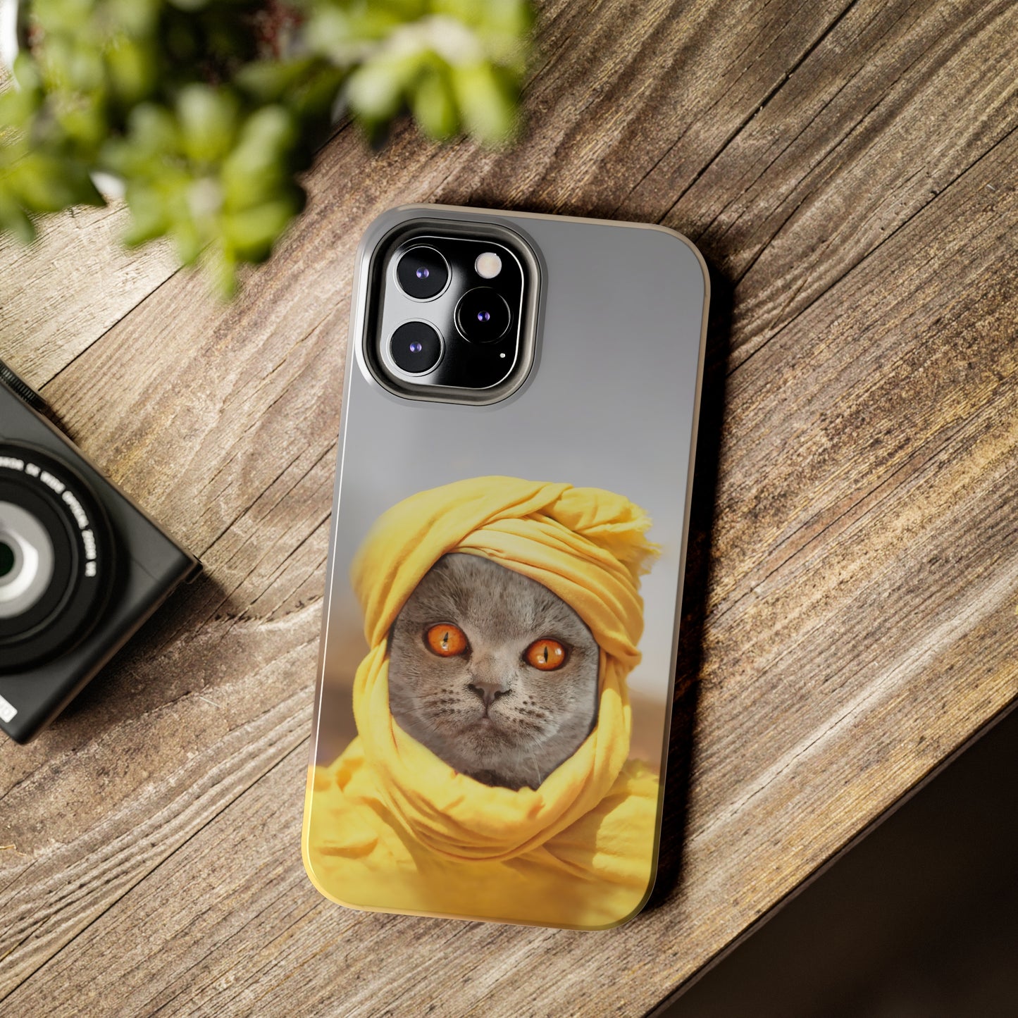 Protective iPhone Cases - Cat Man by Tegusuk