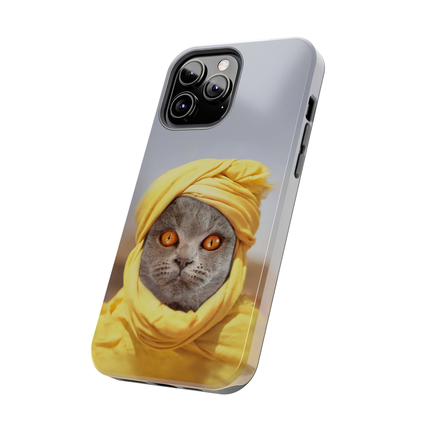 Protective iPhone Cases - Cat Man by Tegusuk
