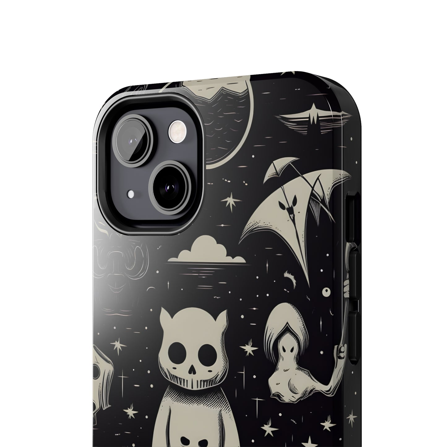 Spooky Skull Patterns - Protective iPhone Cases