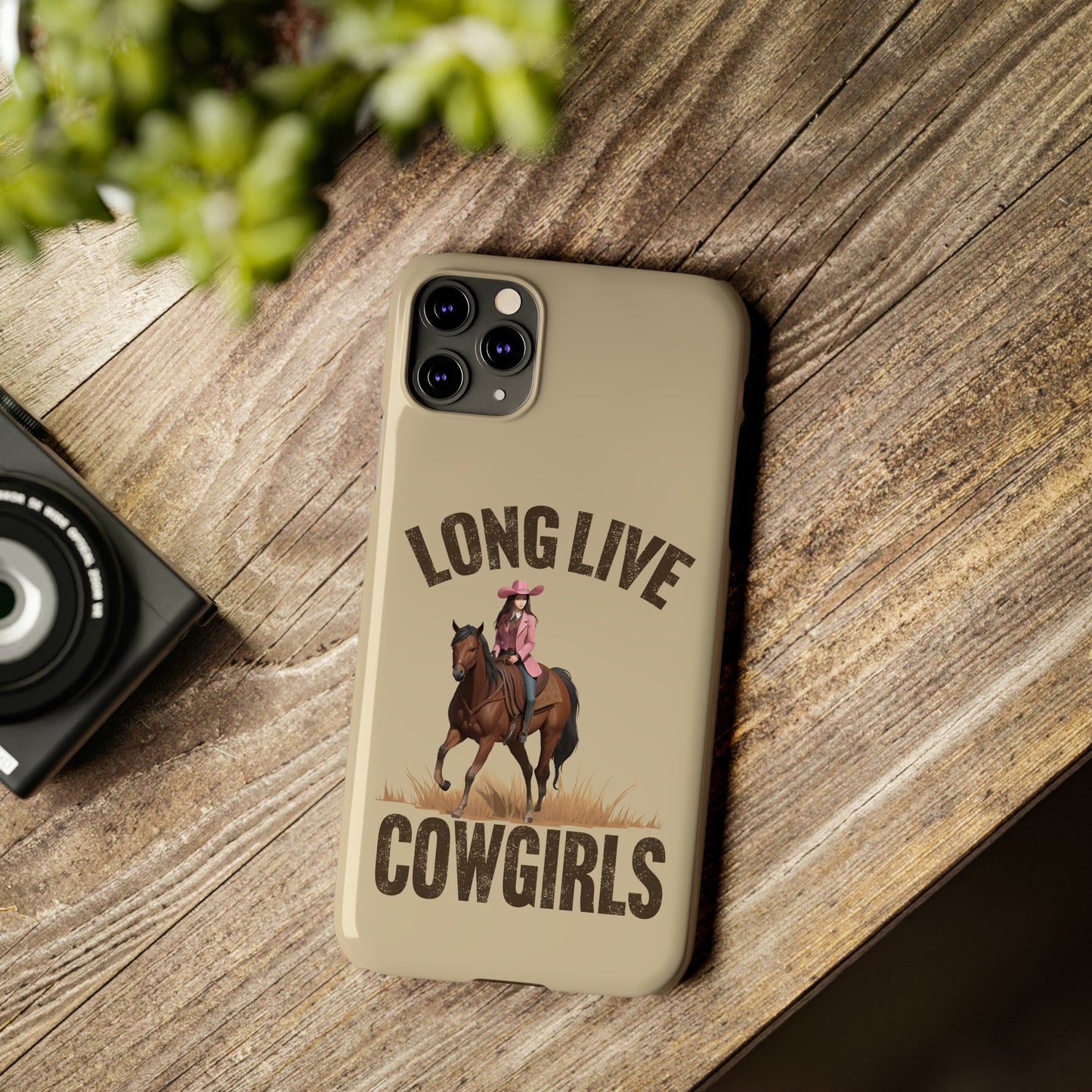 Western Cowgirl - Slim iPhone Case
